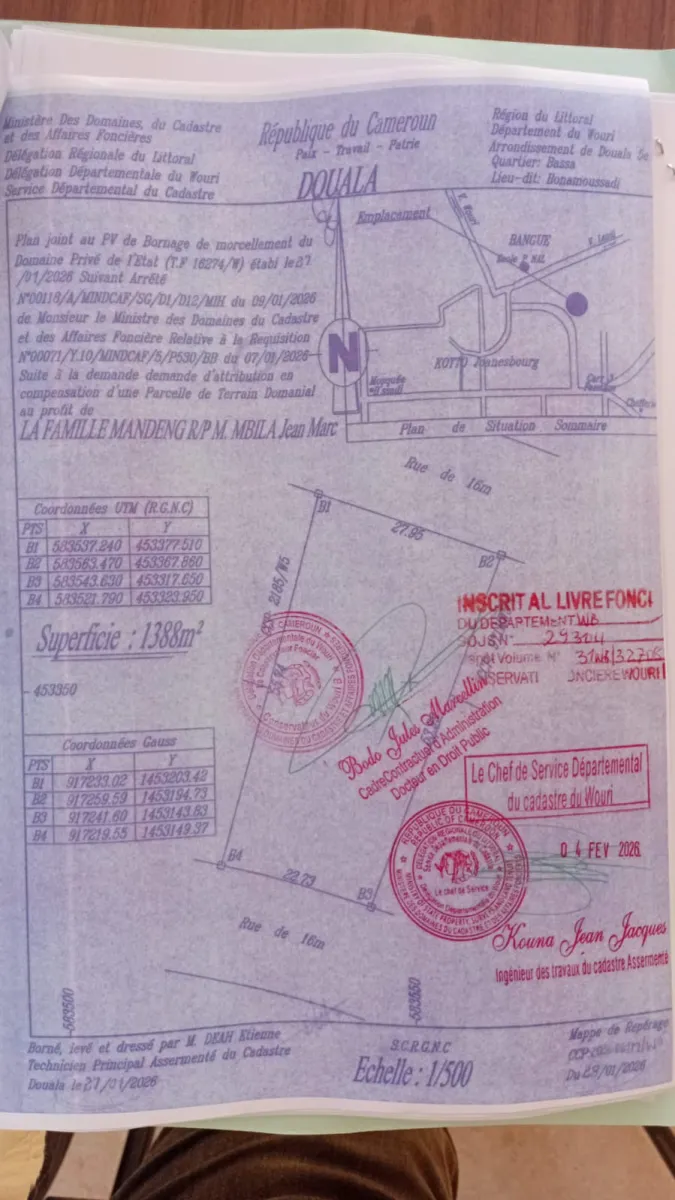 Pourquoi la sécurité foncière est devenue la priorité des investisseurs au cameroun 