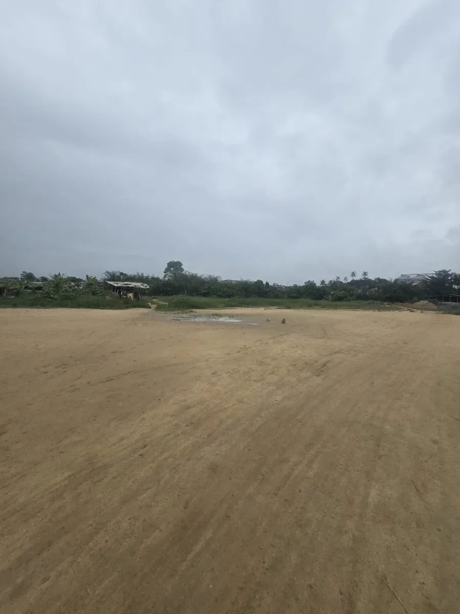 Terrain commercial titré à vendre yassa avant le pont de la dibamba route nationale 3 superficie 1 hectares 6000m2 — Léa Group au Cameroun