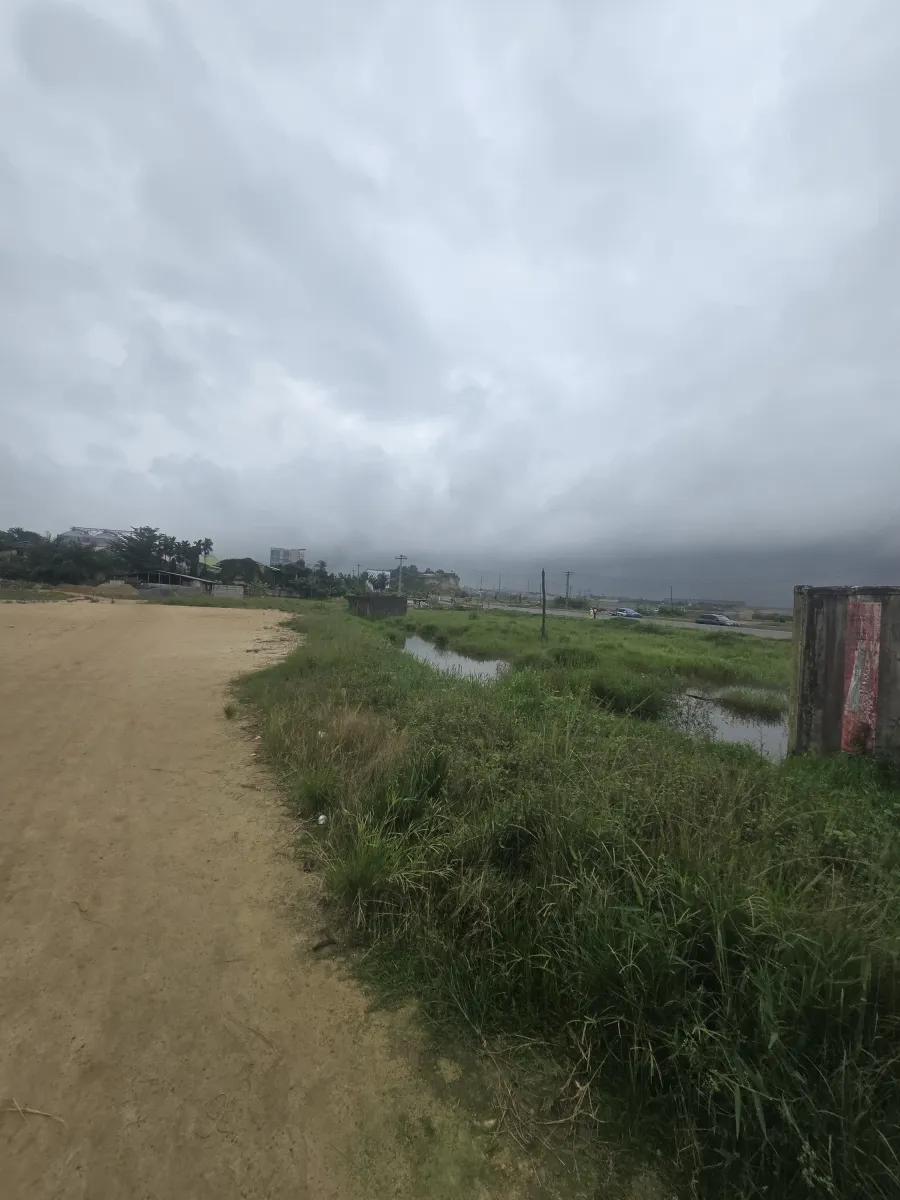Terrain commercial titré à vendre yassa avant le pont de la dibamba route nationale 3 superficie 1 hectares 6000m2 — Léa Group au Cameroun